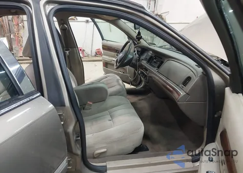 2003 Mercury Grand Marquis Gs from USA, damaged, VIN 2MEFM74W83X601604